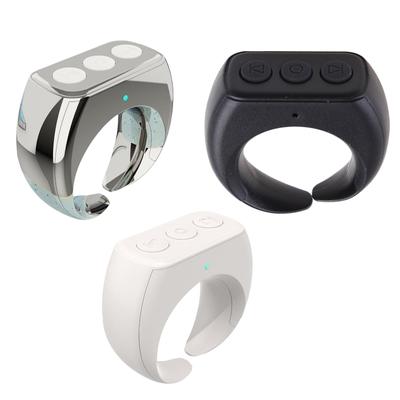 Portable Fingertip Flipping Ring Durable Lightweight Phone Remote Control Device Bluetooth-compatible Video Controller