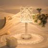 Luce Proiettore Rosa a LED 3/Colori RGB Spina USB Regolabile Atmosfera Romantica Diamante Decorazione Camera da Letto Scrivania Luce Notturna