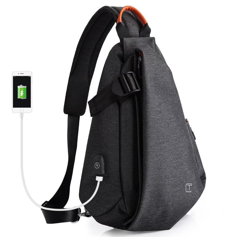 

Men s Oxford Cloth Multi-functional Crossbody Bag