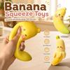 Soft Banana Squeeze Toys PU Banana Squishy Toy Kids Toy Fruits Pinch Toy  Children's Gifts