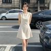 French Polka Dot Sleeveless Vest Dress Women's Summer 2026 New Style Waist and Thin Temperament Short Skirt