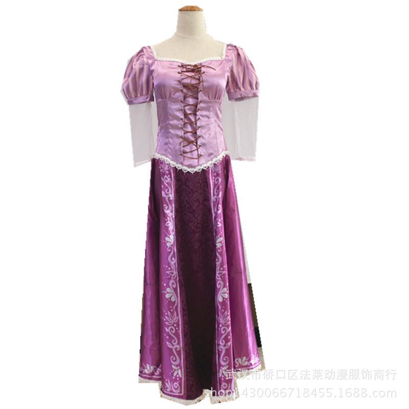 Anime Magic Hair Clothing, Rapunzel Skirt, Rapunzel Princess Clothing, Princess Clothing