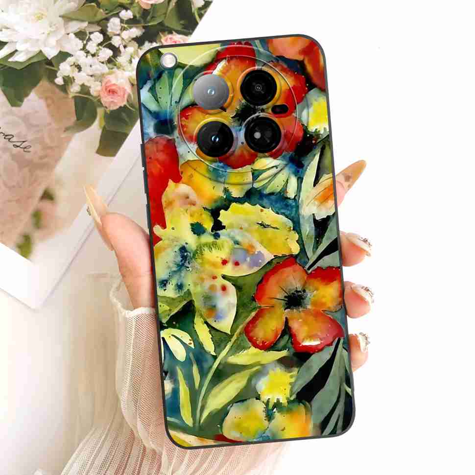 Für Infinix Zero 40 4G X6860 Hülle Luxus Schleifen Malerei Weiche Silikon Rückabdeckung Für Infinix Zero40 ZERO 40 4G Handyhüllen Bumper