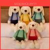 Plush Bunny Stuffed Animal With Soft Fabric For Kids Gift And Play
