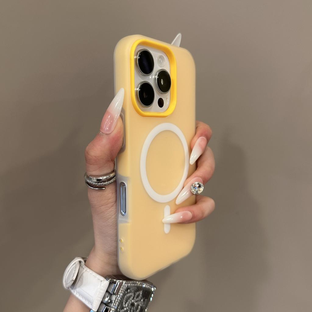 New Two In One Suitable for Apple IPhone 17 Promax Magnetic Phone Case 16 Jelly Color Full Package Anti  Fall Case