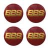 4 Pezzi 56mm 60mm 65mm 70mm 80mm Logo BBS Adesivi per Auto per Coprimozzi Ruota Auto Emblema Coprimozzo Cerchione Accessori Styling