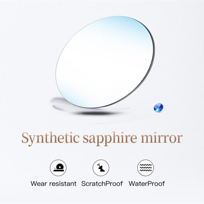 JINSHIDUN New Business and Leisure Ladies Watch Single Calendar Tungsten Steel Mechanical Watch Luminous Waterproof High-end Watch