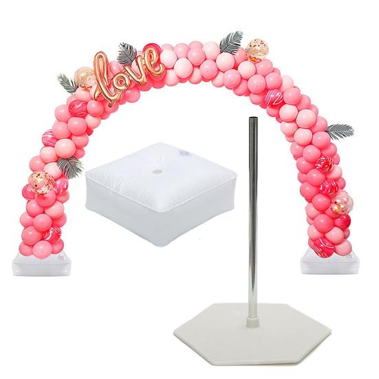Ballonbogenständer Basis Heavy Duty Wassersack Ballonsäulenständer Ballonbogen Set Hochzeit Abschluss Geburtstag Dekor