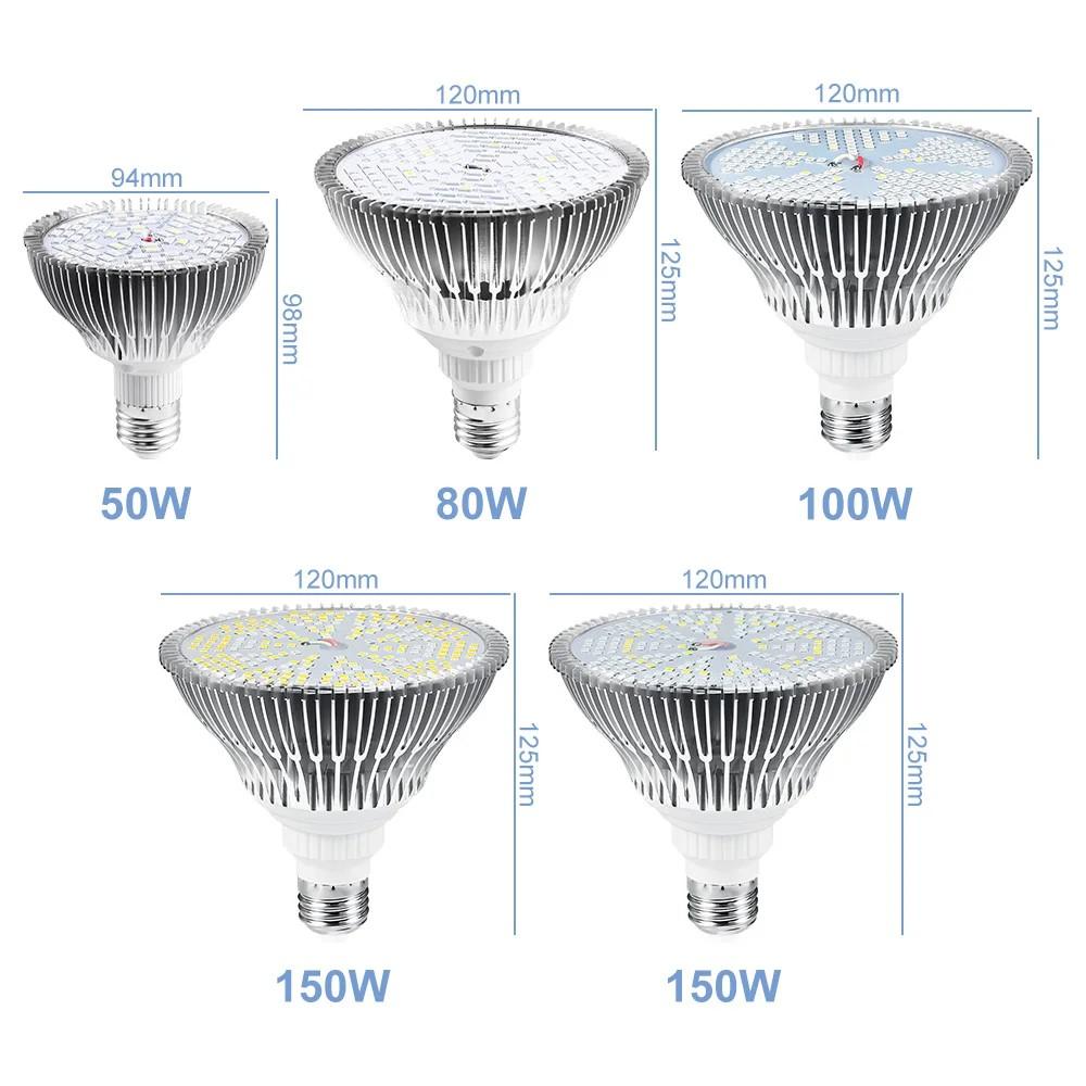 Fitolampa LED do uprawy pełnozakresowa lampa fitolampowa E27 żarówka roślinna E14 lampa UV do szklarniowych nasion kwiatów LED hydroponiczne światło do wzrostu
