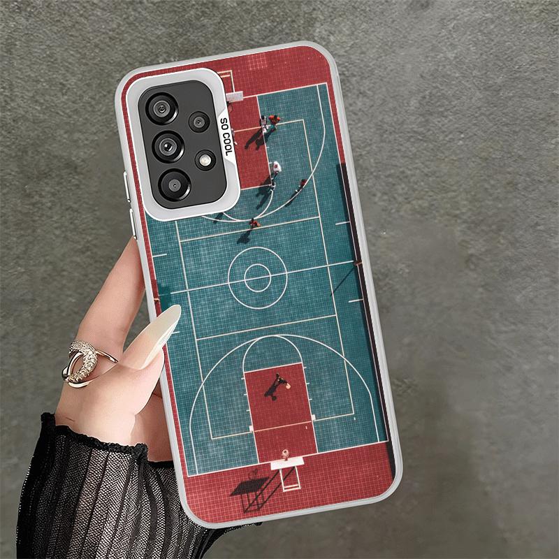 Basketball Sports Aesthetics Shockproof Phone Case for Samsung A17 A16 A15 A14 A37 A57 A36 A56 A26 A35 A55 A25 A34 A54 A24 A13 A