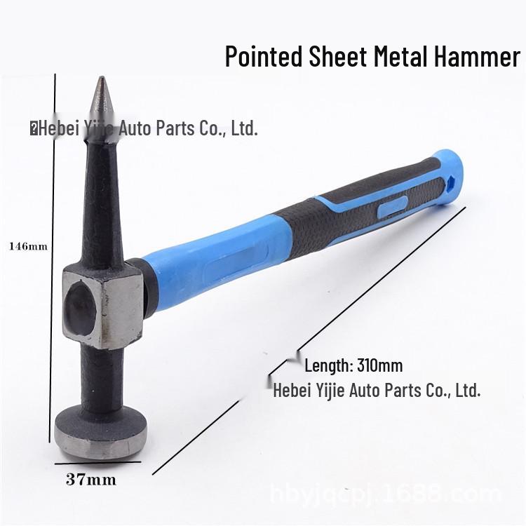 Professional Sheet Metal Auto Repair Hammer - Shaping & Knuckle Tool for Car Maintenance