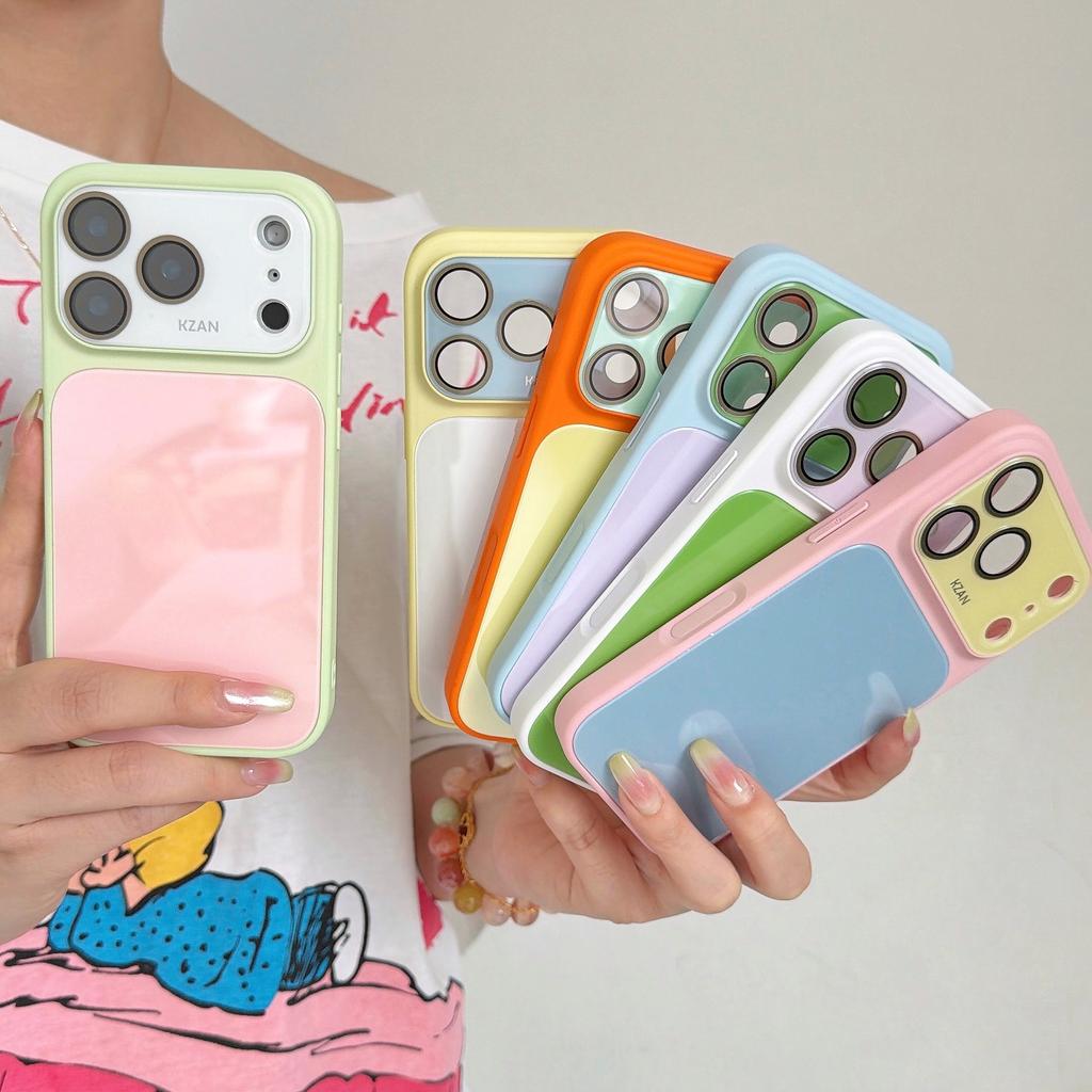 17 Applicable iPhone16promax Contrasting Glass 16 Apple 17pro Mobile Phone Case 17promax Protective Case