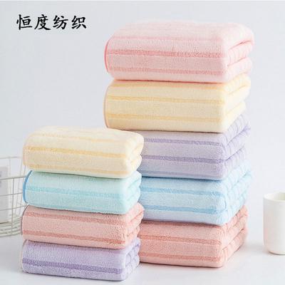 Coral Fleece Towel Set Water-absorbing Household Quick-drying Home Daily Use Two-piece Towel Set Soft
