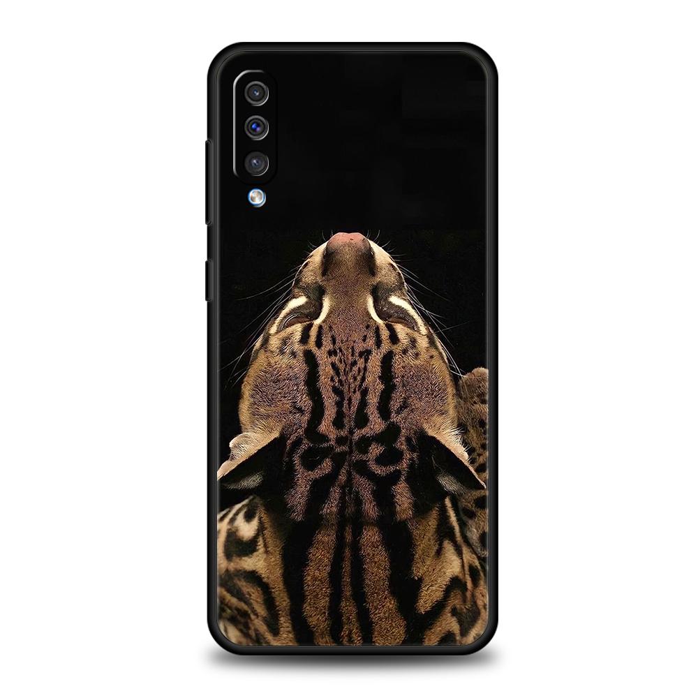 Fashion Tiger Leopard Print Case For Samsung A56 A36 A26 A24 A16 A14 A12 A32 A50 A70 A22 A40 A34 A54 A42 A52 A04s A06 5G Cover