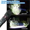 1PC Outdoor Multifunctional Strong Light Zoom Flashlight Portable Home Mini USB Rechargeable Flashlight