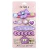 Violet Sp450 5-in-1 Hair Clips and Pins Set for Kids Fashion Accessories