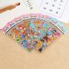 6 Sheets 3D Cartoon Sticker PVC Puffy Sticker Bubble Sticker Animal  Insect Style Scrapbook Notebook Decoration Reward Gifts ZYF