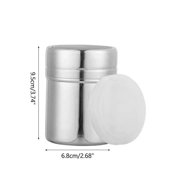 Seasoning Jar Seasoning Box Easy To Use Spices Jar Spices Tins Spices Container with Lid 304StainIess Steel Material