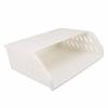 Under Cabinet Shelf Organizer Hollow Bevel Type Adhesive Mount Hanging Storage Box for Home