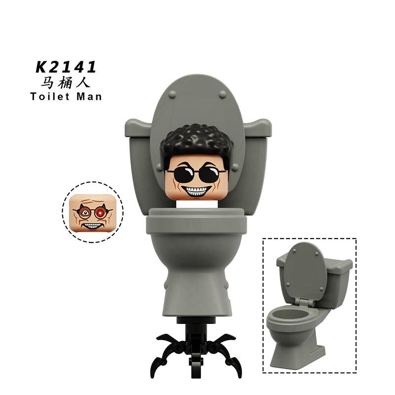 Duchess Toilet Man New Gman5.0 Blocks Female Special Forces Bricks For Toys Gifts Action Figures Building Blocks For Children