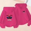 Kids Zipper Style Coat Fashion Animation Film Sweatshirt Clothing Boys Girl 3-12 Yrs Hoodie Long-Sleeved Casual Charming Clothes