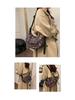 Retro Leopard Print Crossbody Bag: Autumn/Winter Fashion Versatile One-Shoulder Women's Dumpling Bag
