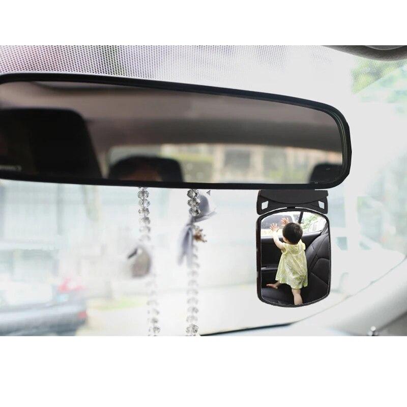 YASOKRO Mini Safety Car Back Seat Baby View Mirror Adjustable Baby Rear Convex Mirror Car Baby Kids Monitor Rearview Mirror