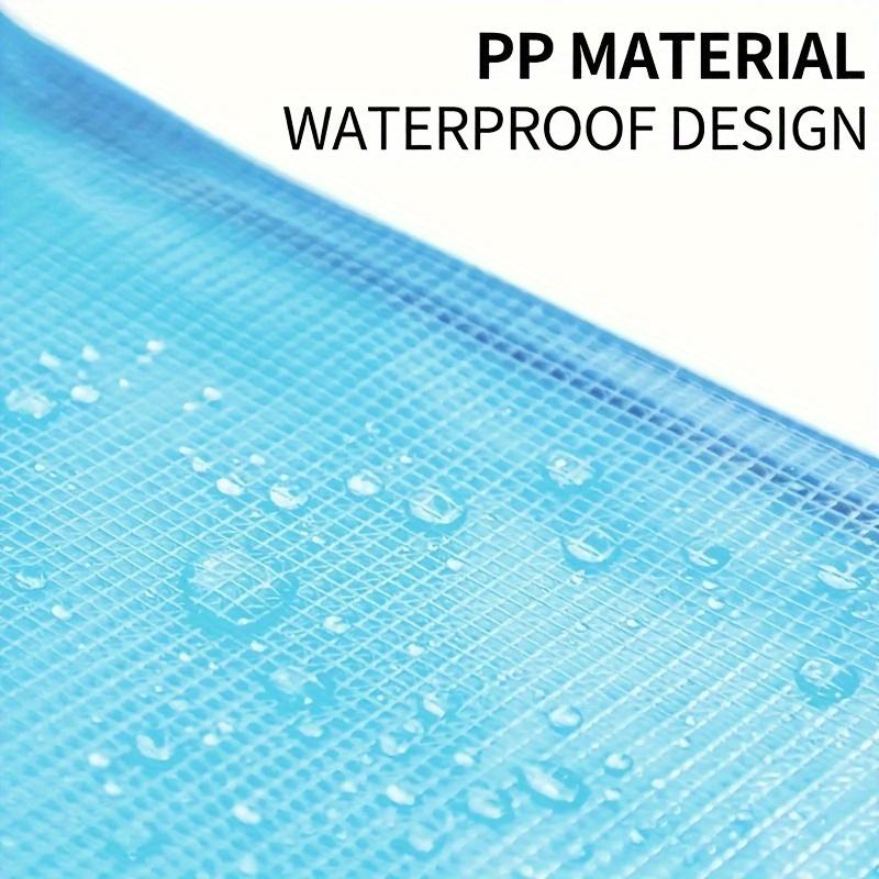 5-Pack Waterproof Mesh Zipper Bags, PVC Document Folders, Multi-Purpose Travel Organizers for School Supplies, Office Equipment, and Home Storage