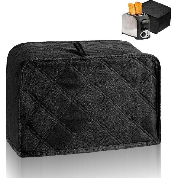 Toaster Cover, Toaster Cover 2 Slice Toasters Covers 4 Slice Small Appliance Covers Hiding for Bread Machine Bread Maker Protector Cotton Quilted