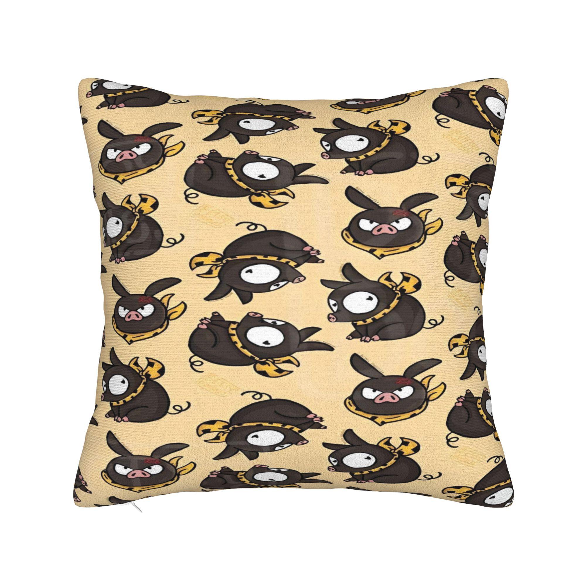 

P Chan Ranma Pillow Case Design Pillow Cover Novelty Pillowcases For Living Room Sofa 12x12Inch