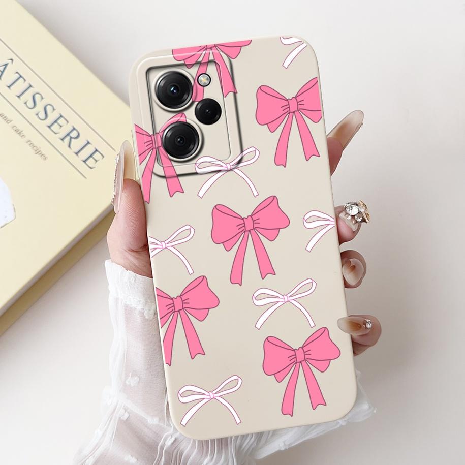 For Xiaomi Poco X5 Pro Case Cool Fashion Flower Sunset Soft Silicone Soft Protection Cover For Xiaomi Poco X5 X 5 X5Pro 5G Funda