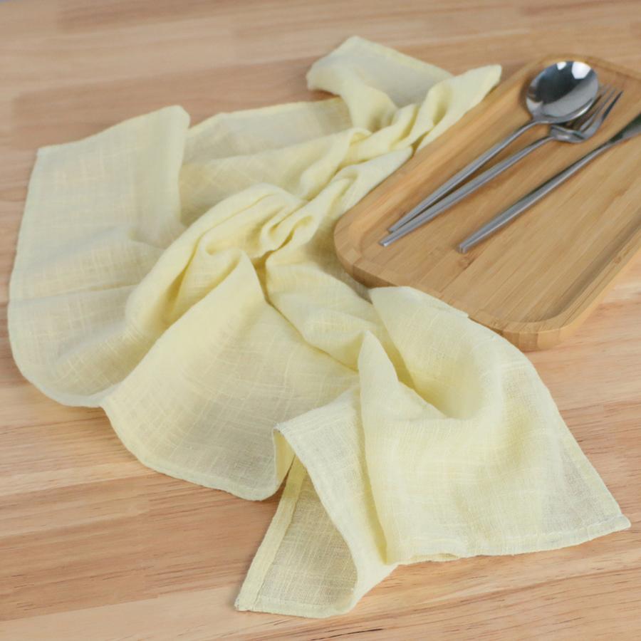 4PCS 45X60CM Large Size Gauze Cotton Napkins,Reusable Kitchen Dining Placemats,Customized Dinner Table Rustic Wedding Decor