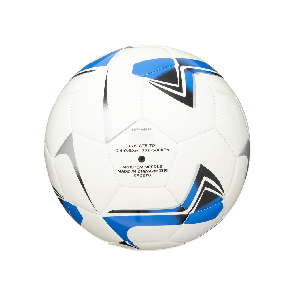 MIKASA Soccer Ball, Size 4, F4TPV-W-BLBK (for Elementary School Students), Recommended Internal Pressure: 0.4-0.6 Kgf/cm²