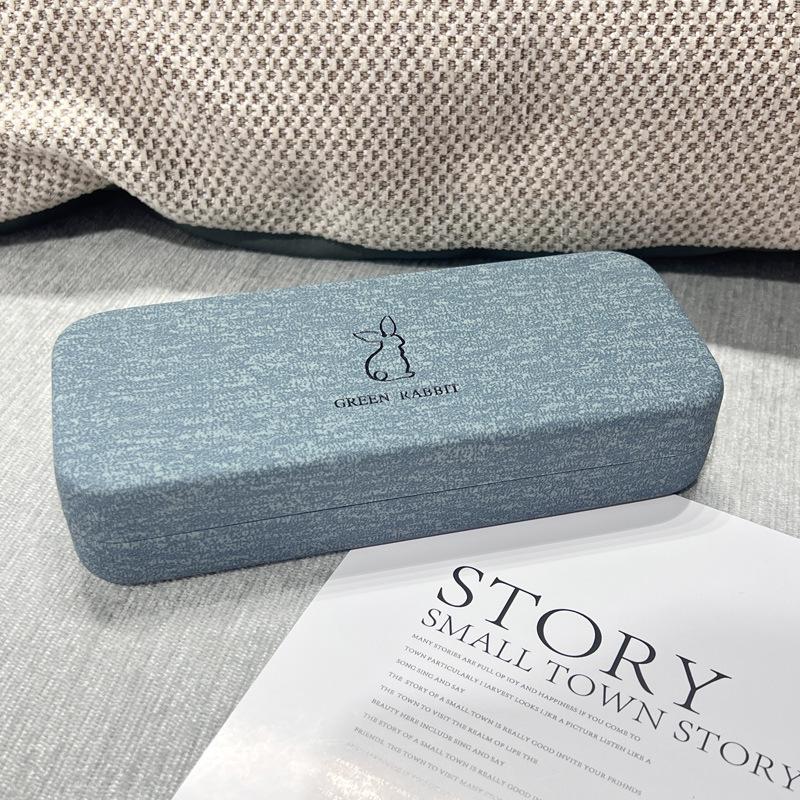 Modische und einfache handgefertigte Brillentasche aus Leder, Aufbewahrungsbox für Sonnenbrillen, multifunktionales Werkzeug, handgefertigtes Brillenetui