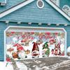 Christmas Gnome Garage Door Banner Decoration Large Garage Cover 16ft x 7ft