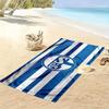 Asciugamano da Spiaggia Stampato FC Schalke 04, Asciugamano Grande Morbido ad Asciugatura Rapida per Spiaggia Campeggio Nuoto