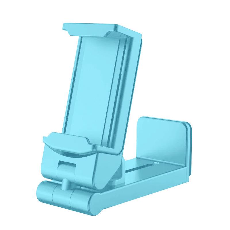 

Многофункциональный складной и портативный ленивый держатель для телефона с вращающимся на 360 градусов зажимом для телефона для высокоскоростной железной дороги, самолета, рабочего стола зелёный