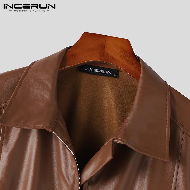Blazer En Cuir Daim Marron Zayn Leather - Sur Mesure (tailles XS à 4XL) - Neuf Avec étiquettes