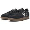 MLB New York Yankees Non slip Lightweight Low top German Army Trainers Unisex Black 3ASXCB16N-50BKS
