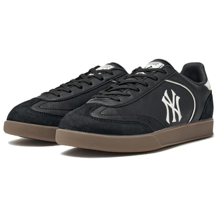 MLB New York Yankees Non slip Lightweight Low top German Army Trainers Unisex Black 3ASXCB16N-50BKS