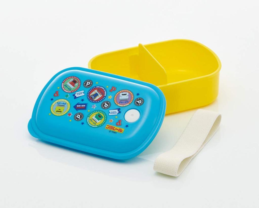 Skater Antibacterial Lunch Box with Integrated Packing for Fluffy 380ml Plarail PAL4AG Ag+