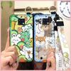 Fashion Design Ring Phone Case For Oukitel WP6 Anti-dust Dirt-resistant Wristband Shockproof Waterproof Cartoon Cute