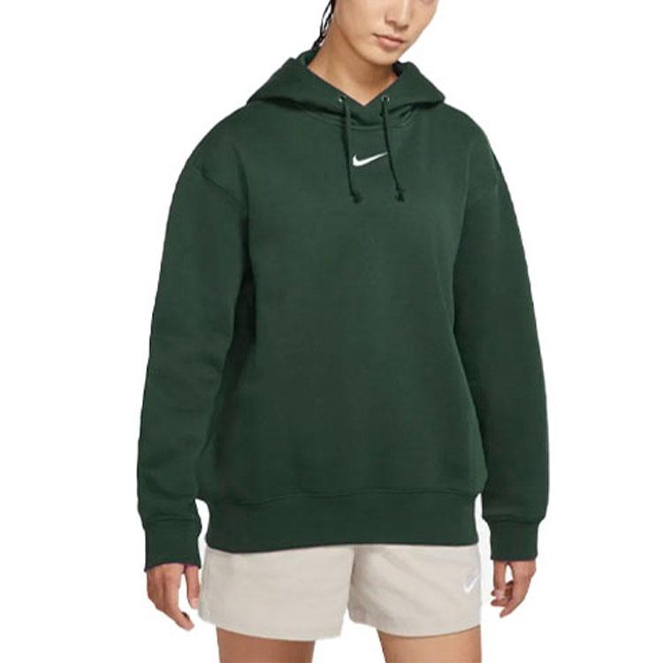 (WMNS) Nike Sportswear Collection Fleece Casual Sports Hoodie 'Green' Women's DJ7669-397