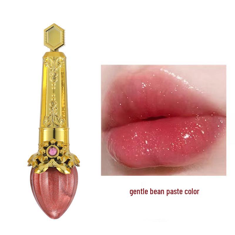 Fey Beauty Glitter Lip Glaze - Long-lasting, Non-Transfer, Moisturizing, Viral on TikTok.