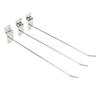 50PCS Slot Board Hook 20cm 3.3mm Aluminum Alloy Slat Wall Hanging Hook for Home Shopping Mall