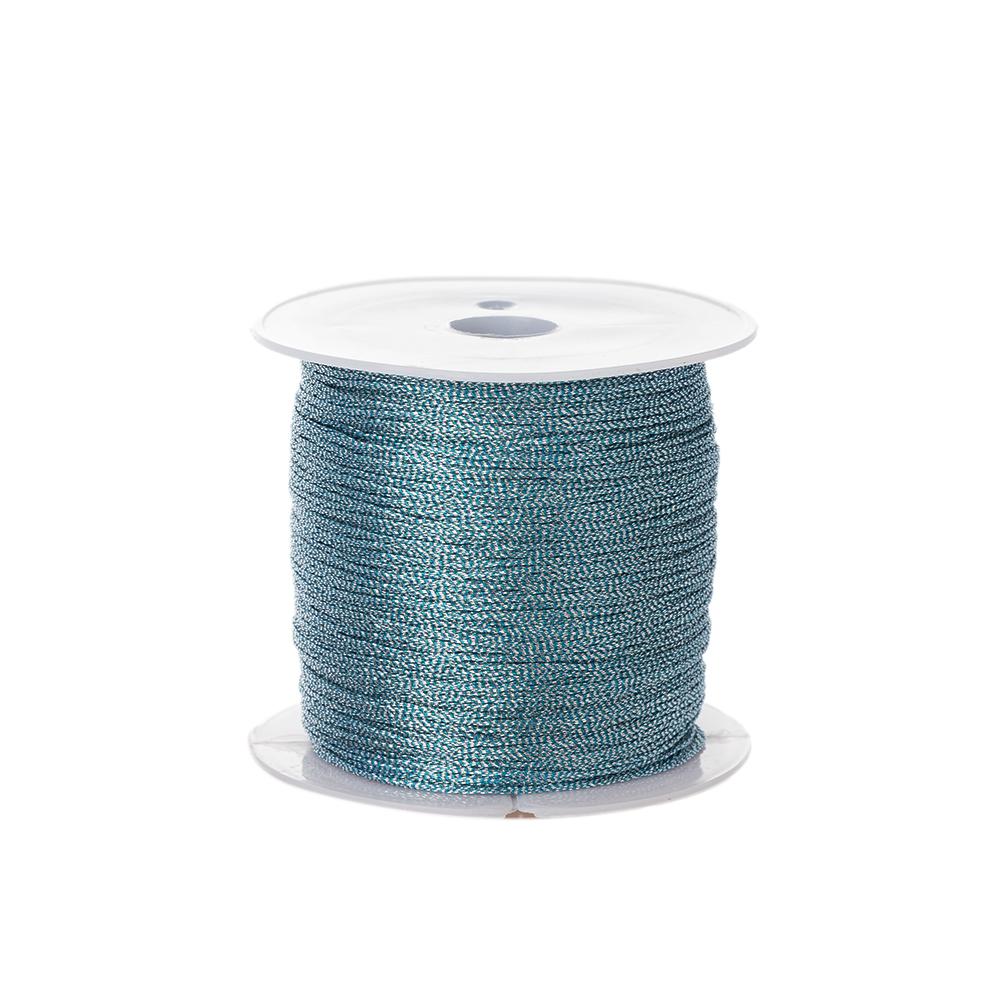 50Meters 0.4mm Colorful Thread For DIY Handmade Necklace Bracelet Braided Rope Embroidery Crochet String Jewelry Making 2046