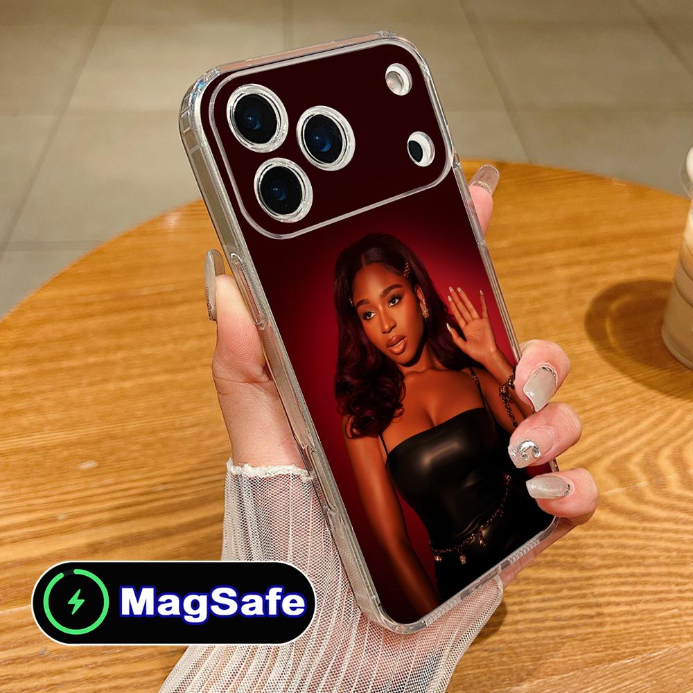 Normani Kordei Clear TPU Magsafe Mobile Phone Case for iPhone 17 16 15 14 13 12 11 Air Pro Max Plus Mini Colorful Cover