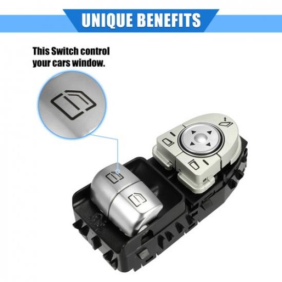 Window Control Switch Compatible Single  for Mercedes-Benz Vito W447 15-18