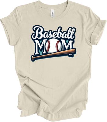 Trendy Baseball Mom Shirt - Game Day Graphic Tee, Sports Mama Gift T-shirt