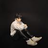 10CM Anime Jujutsu Kaisen Inumaki Toge Figurină Stopper pentru Paste Model Jucărie Colecție Cadou Figurină de Acțiune Satoru Gojo PVC